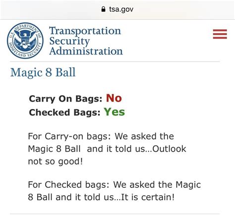 Exploring the Ethical Implications of TSA Magic 8 Balls